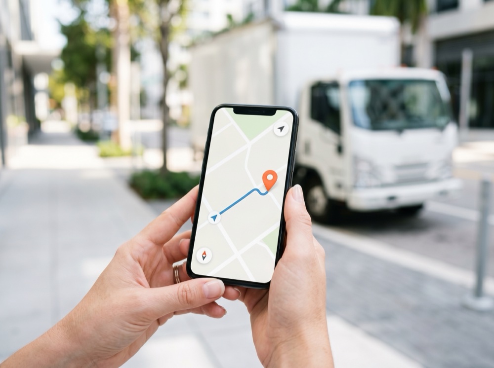 Seguimiento del servicio en tiempo real desde el teléfono